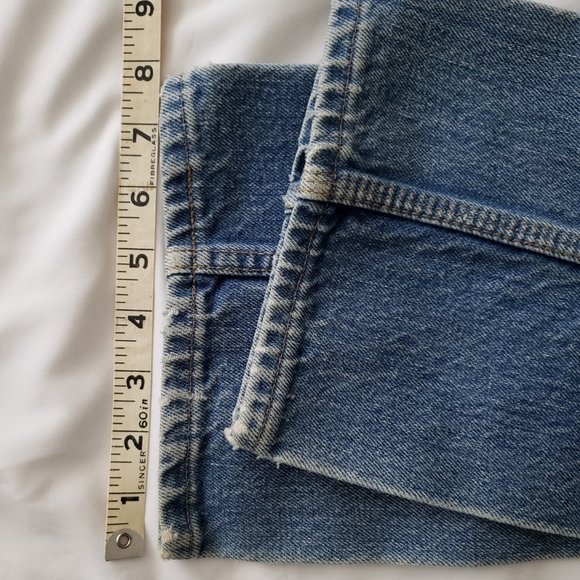 **SOLD**Vintage 1970s Calvin Klein USA Made High-Rise Jeans 24 X 33 Juniors - Picture 11 of 11